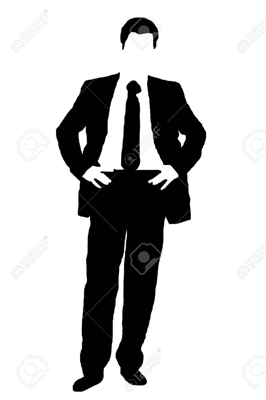 businessman silhouette from thematic text stock photo picture and