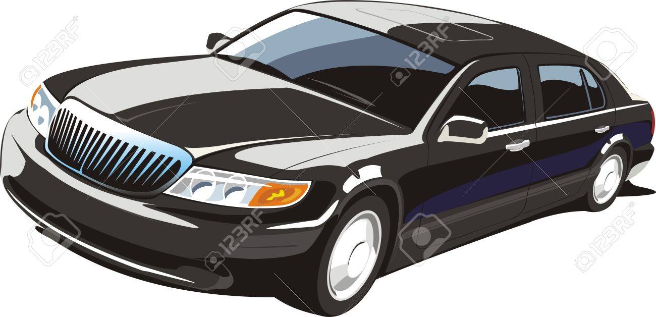 黒い車のイラスト素材 ベクタ Image 黒い車のイラスト素材 ベクタ Image