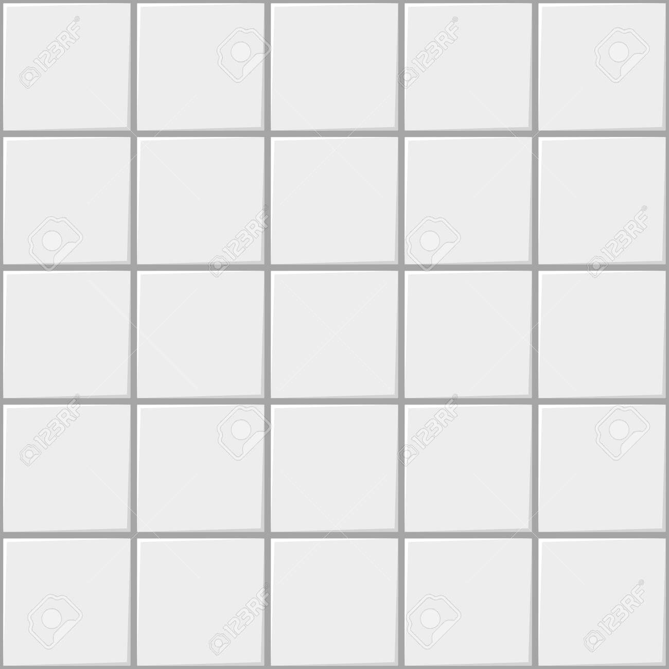 White Square Ceramic Tile Seamless Pattern Background, Vector Tile For  Kitchen Or Bathroom, White Light Background Royalty Free SVG, Cliparts,  Vectors, and Stock Illustration. Image 99225267., image size:1300x1300