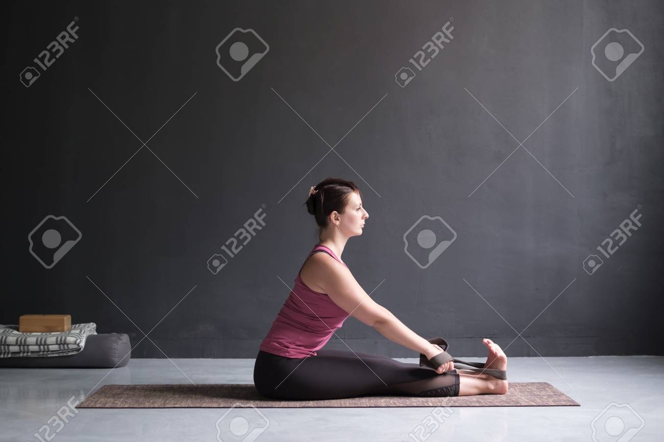 Paschimottanasana With Belt Paschimottanasana With Belt
