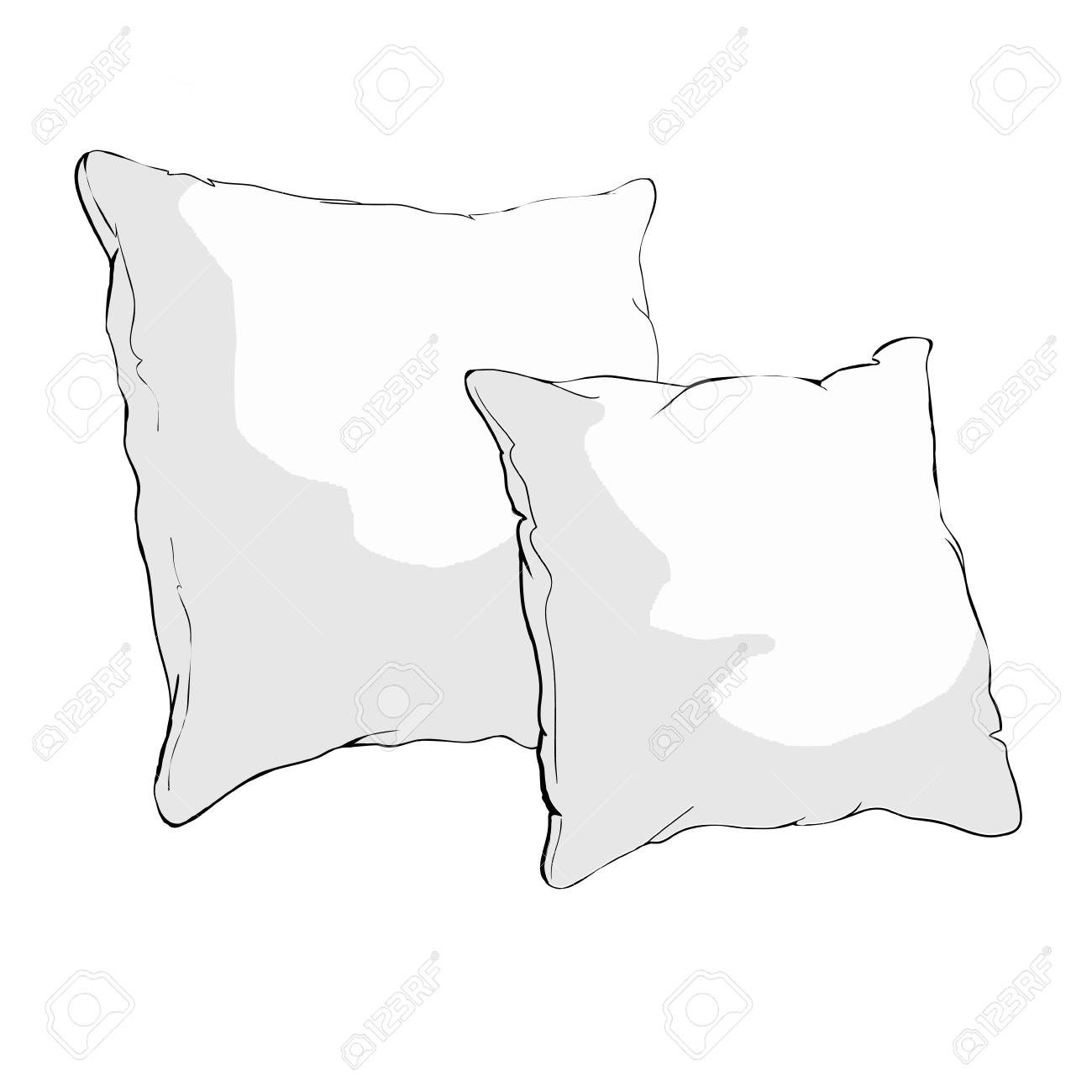 almohadas dibujos