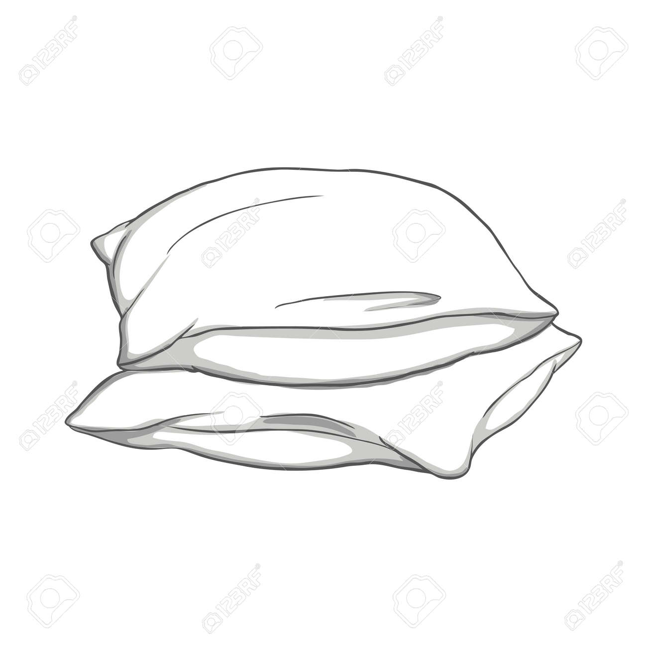 Pillow thin Line icon, sleep symbol, isolated on white background, vector Illustration - 168291130 Pillow thin Line icon, sleep symbol, isolated on white background, vector Illustration - 168291130