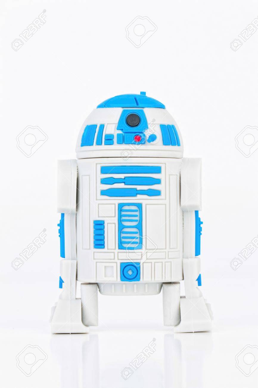 ロストフのドン ロシア 15 年 7 月 31 日 スター ウォーズ R2 D2 ロボット ゴム ミニフィギュアのスタジオ撮影 の写真素材 画像素材 Image