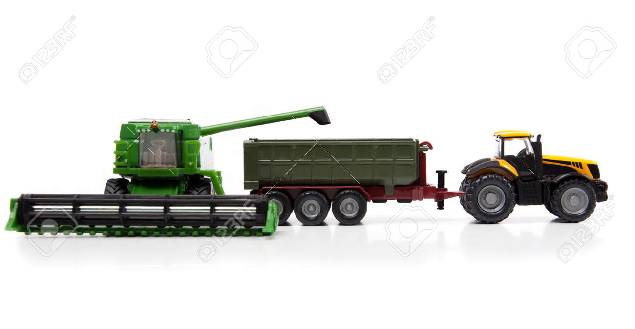 toy combine tractor