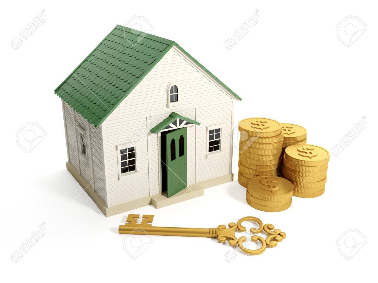 Gold House Key Gold House Key