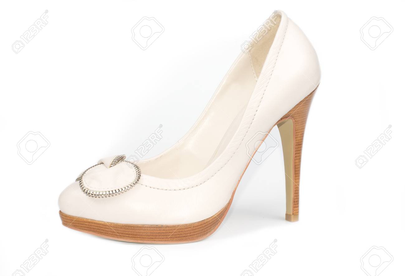 Avec Élégant Des Classique Mesdames Ornements Escarpin Et Blanc 3Aqj54RL
