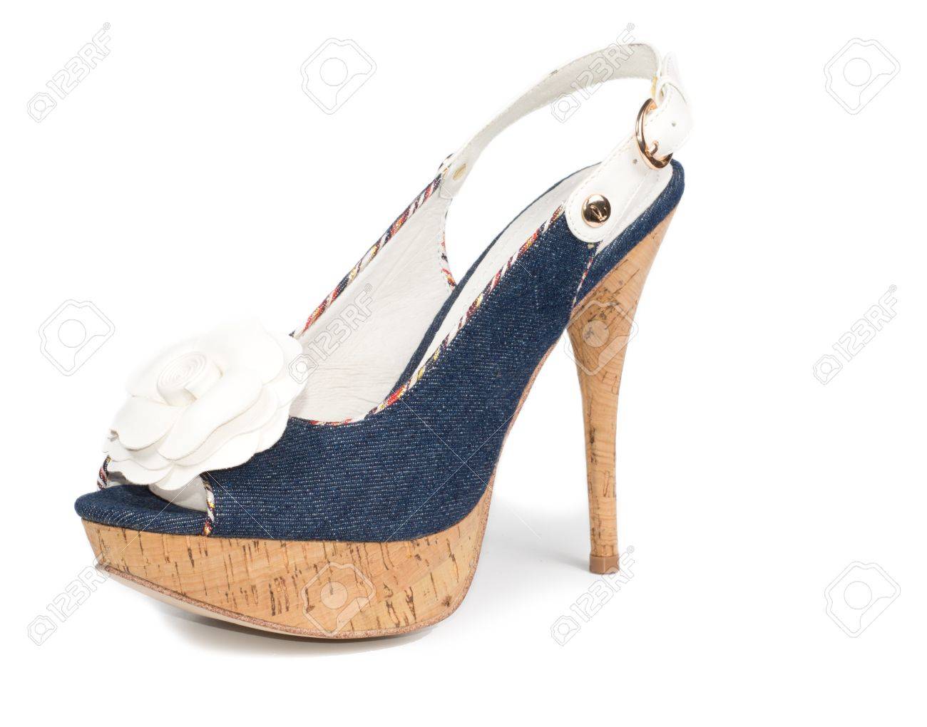 chaussure talon liege