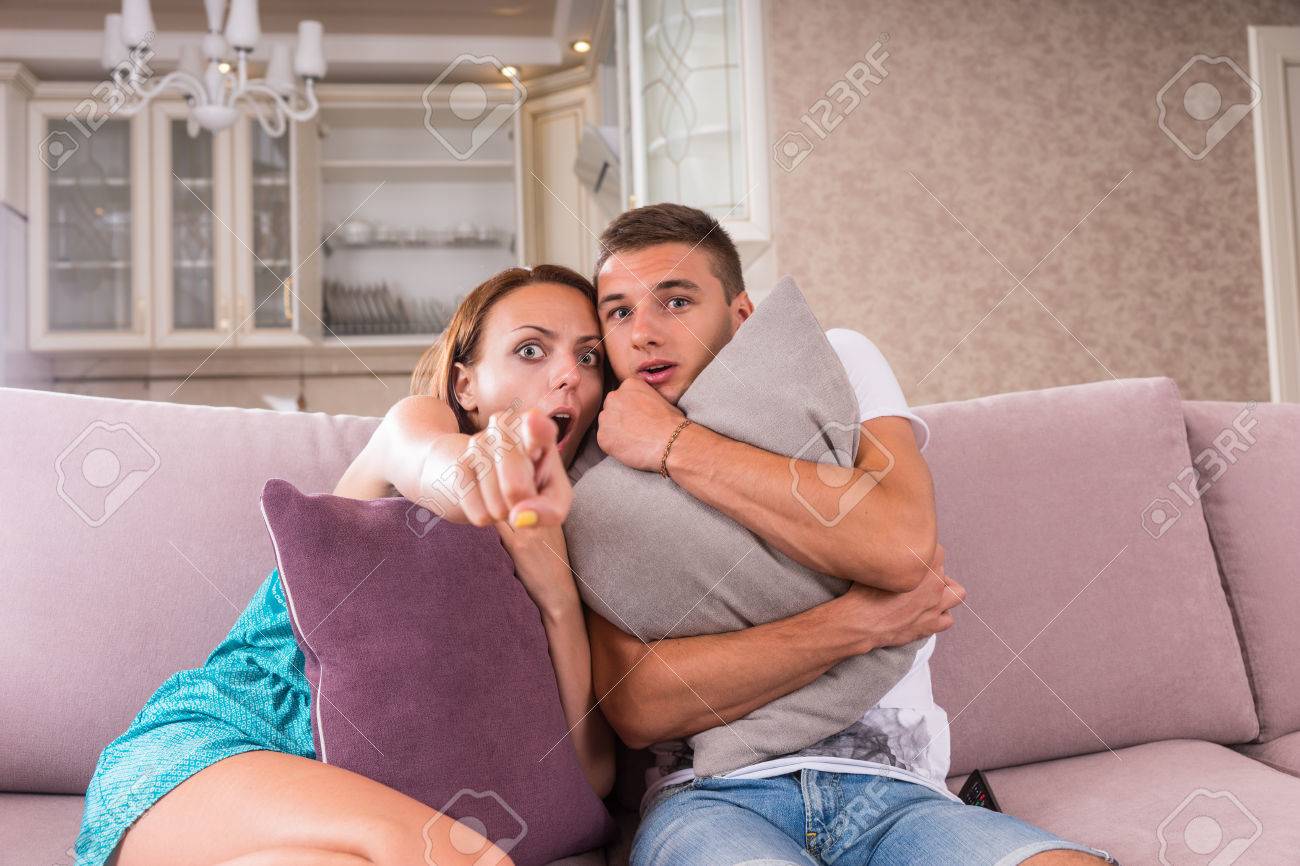 Kuscheln waehrend eines films