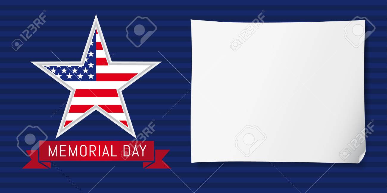 happy memorial day background