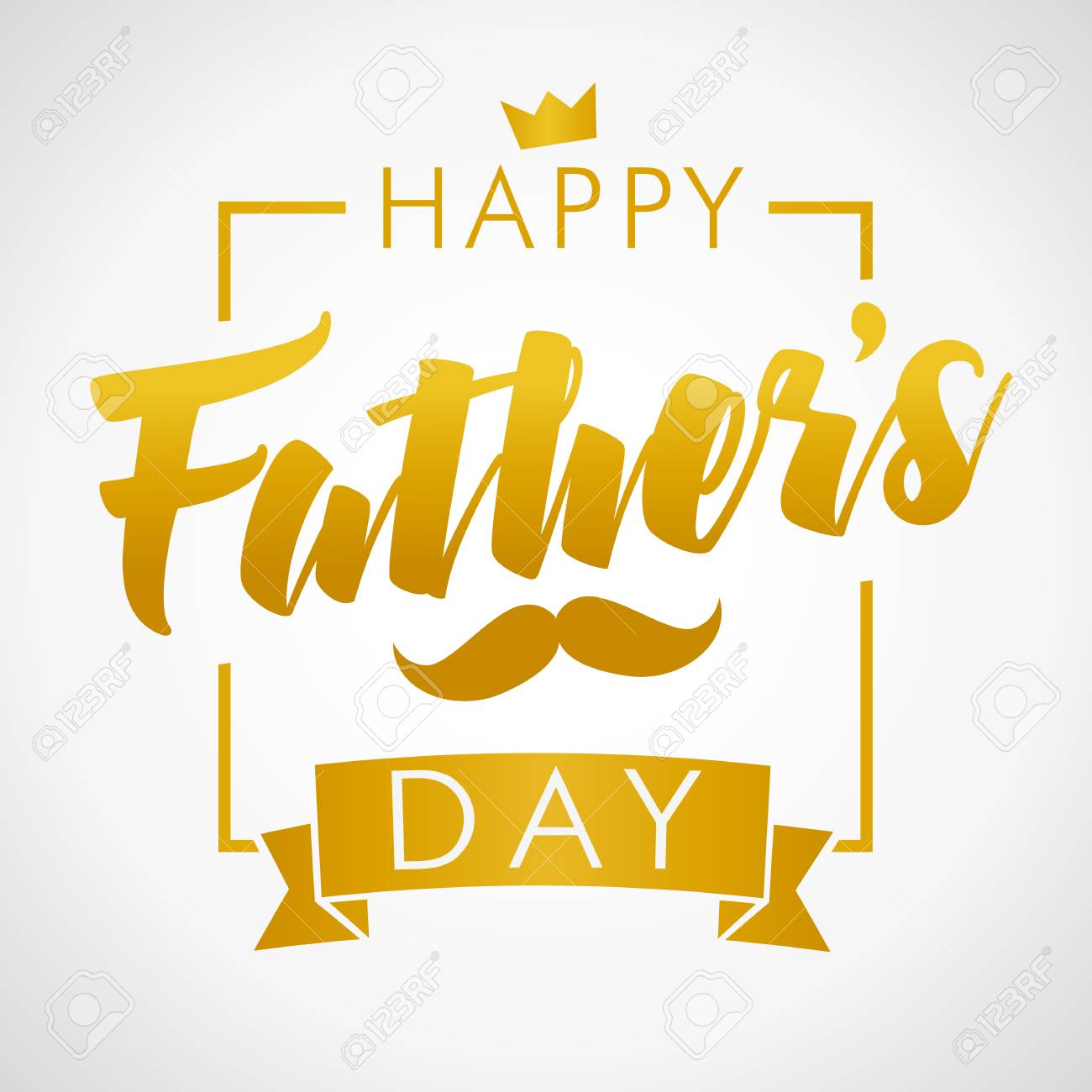 Happy Fathers Day King Happy Fathers Day Golden Calligraphy Banner. Happy Father`s Day Vector  Lettering Background. Dad My King Illustration Royalty Free Svg, Cliparts,  Vectors, And Stock Illustration. Image 79794255.