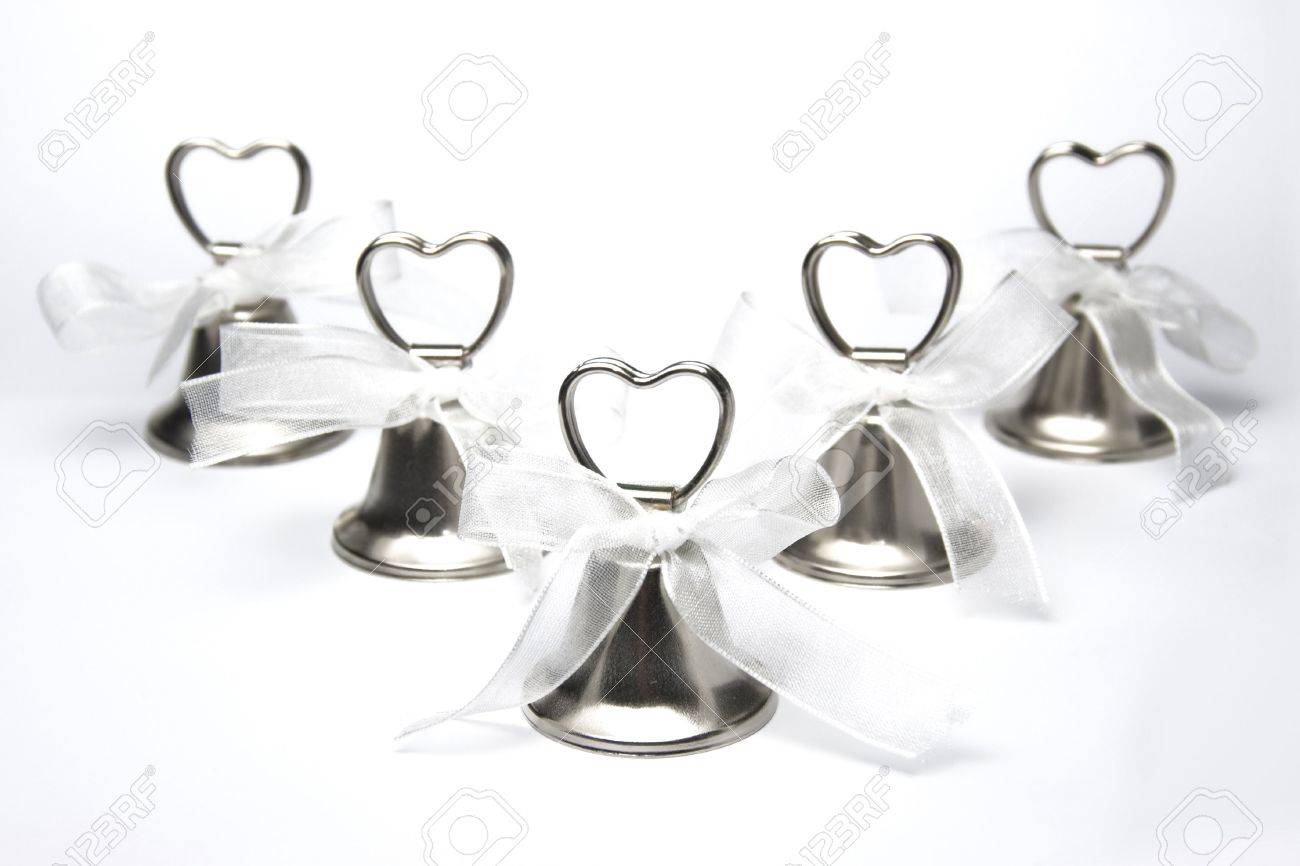 Group Of Wedding Bells On White Background Stock Photo Picture Group Of Wedding Bells On White Background Stock Photo Picture