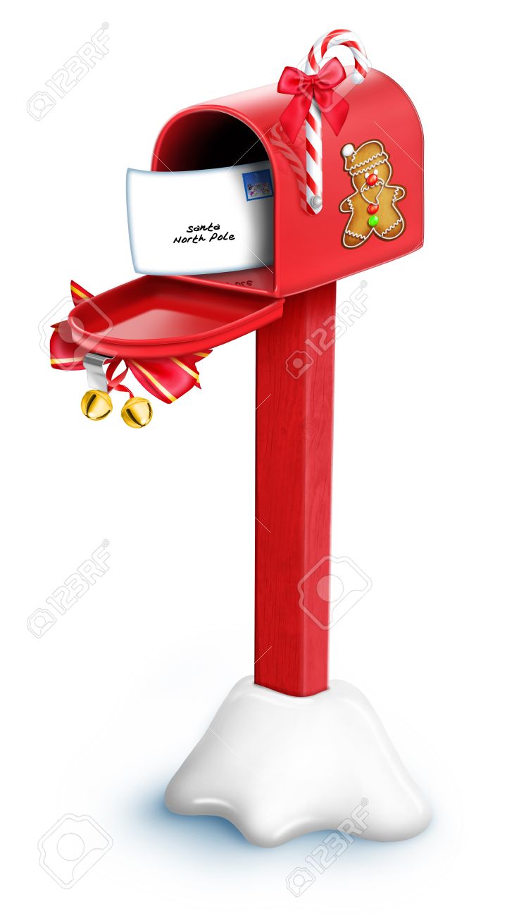Whimsical Buzón De Navidad Con Mensaje Fotos, Retratos, Imágenes Y  Fotografía De Archivo Libres De Derecho. Image 14963868.