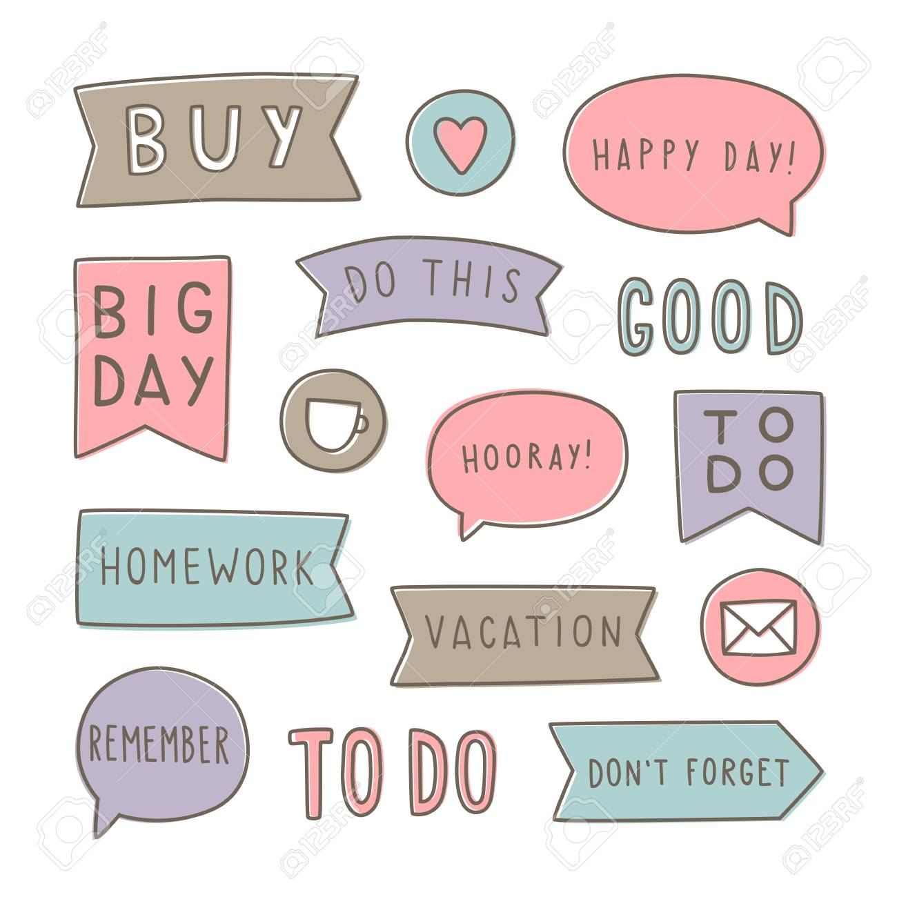 Preset of developing stickers. Can be employed for your planner. Printable image relating to Stickers Printable referred to as Fastened of coming up with stickers. Can be utilized for your planner. Printable
