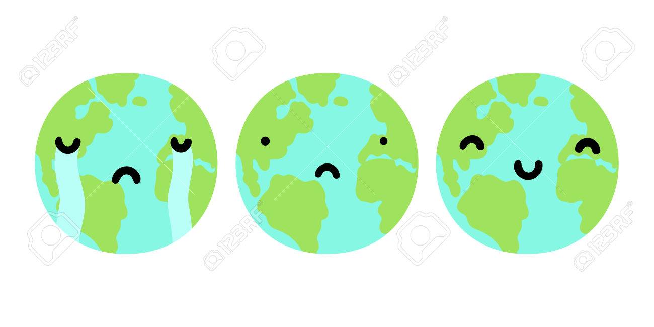 Three Planets Earth With Different Faces. Sad, Happy. Vector Hand Drawn Cartoon Illustration Stock Photo, Picture And Royalty Free Image. Image 72604144. Three Planets Earth With Different Faces. Sad, Happy. Vector Hand Drawn Cartoon Illustration Stock Photo, Picture And Royalty Free Image. Image 72604144.