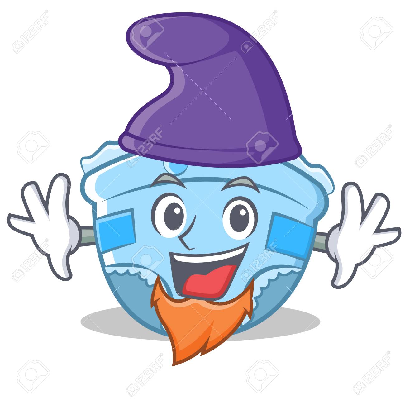 エルフ赤ちゃんのおむつキャラクター漫画 のイラスト素材 ベクタ Image