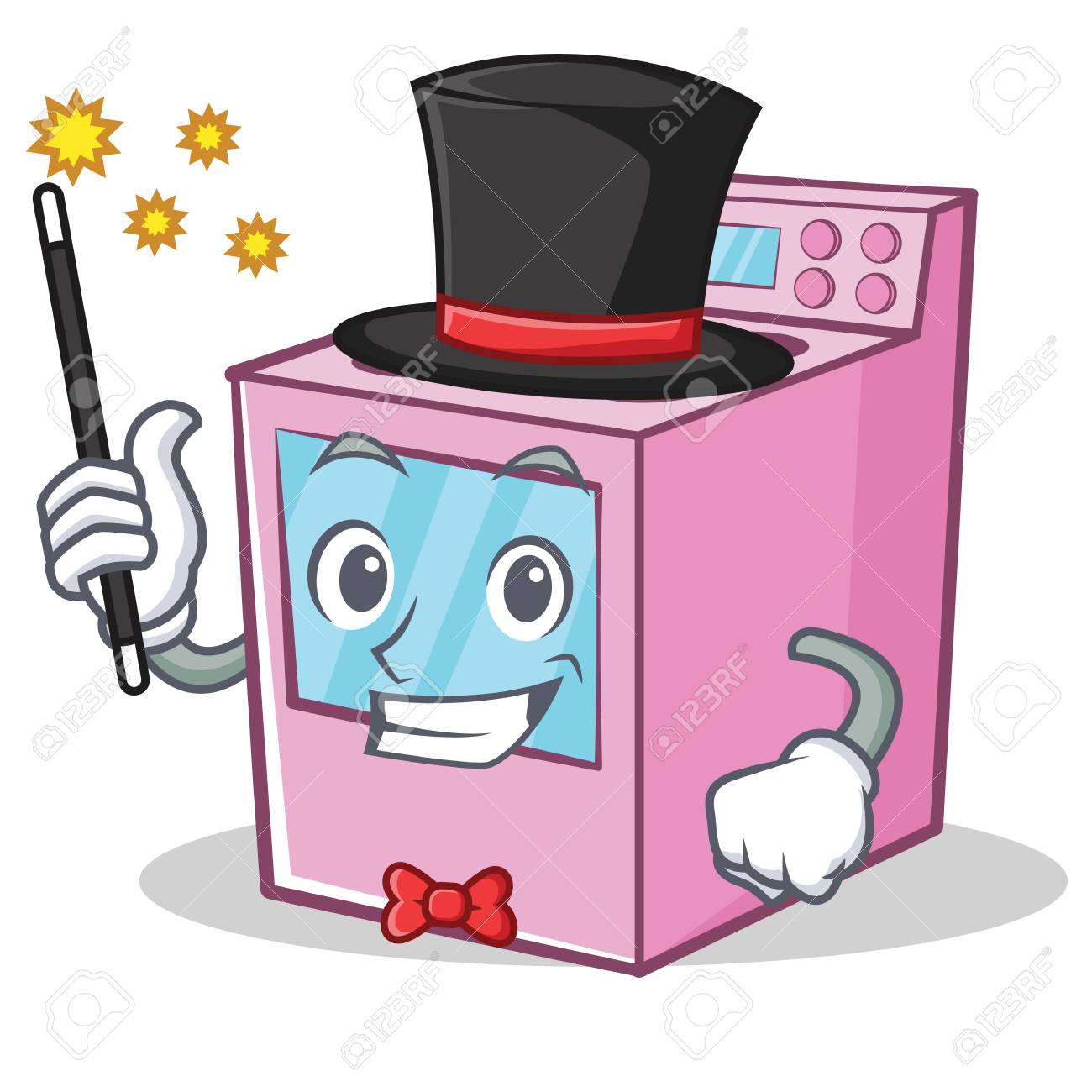 魔術師ガスストーブ キャラ漫画ベクトル イラスト のイラスト素材 ベクタ Image