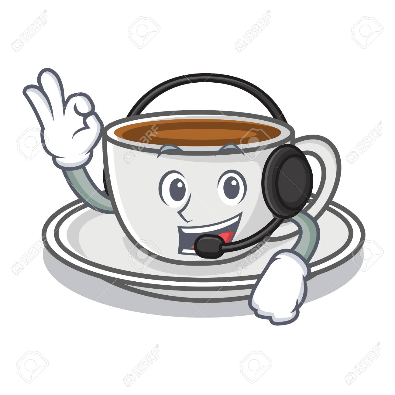 ヘッドフォン コーヒー キャラ漫画スタイル ベクトル イラストと のイラスト素材 ベクタ Image ヘッドフォン コーヒー キャラ漫画スタイル ベクトル イラストと のイラスト素材 ベクタ Image