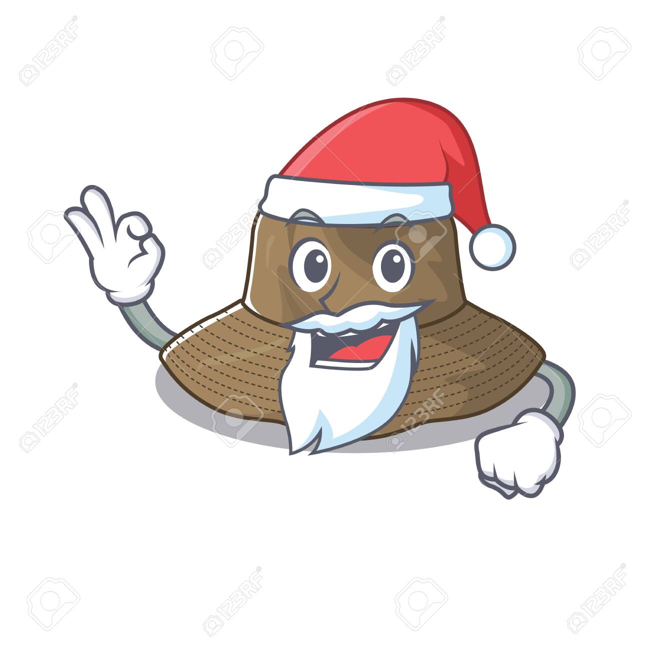santa bucket hat