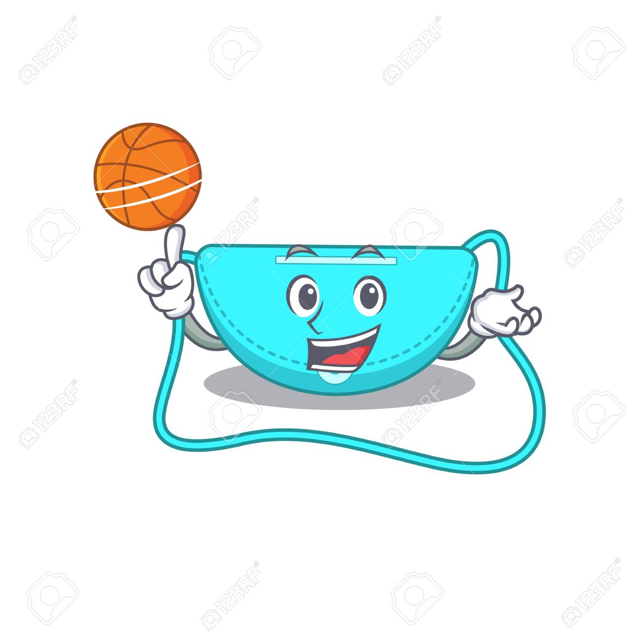 basketball sling bag