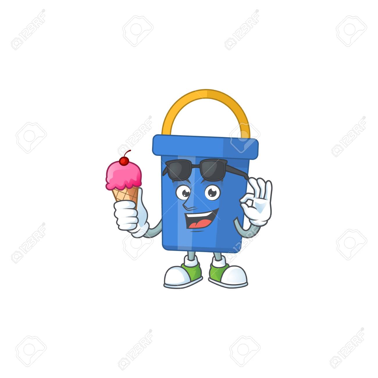 ice cream sand bucket