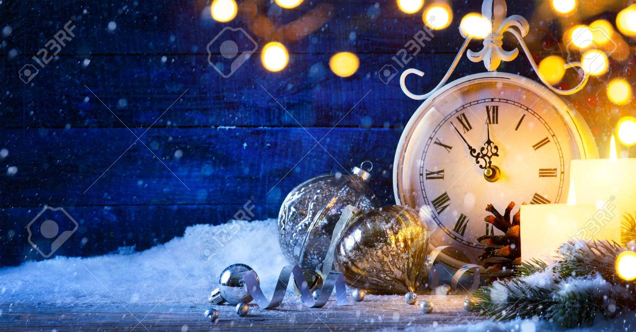 Christmas or New years eve; holiday background - 65341470 Christmas or New years eve; holiday background - 65341470