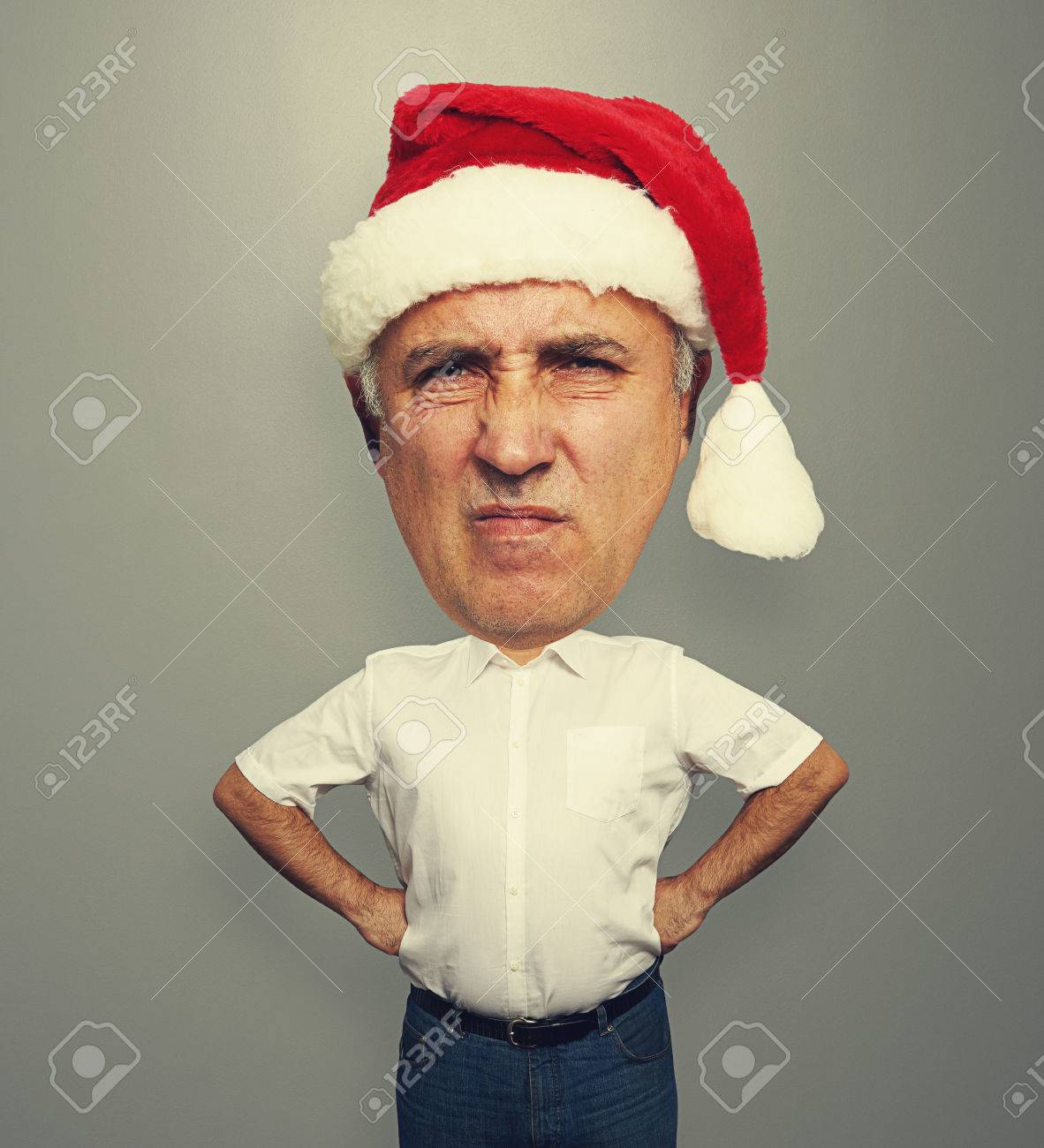 santa hat for large head