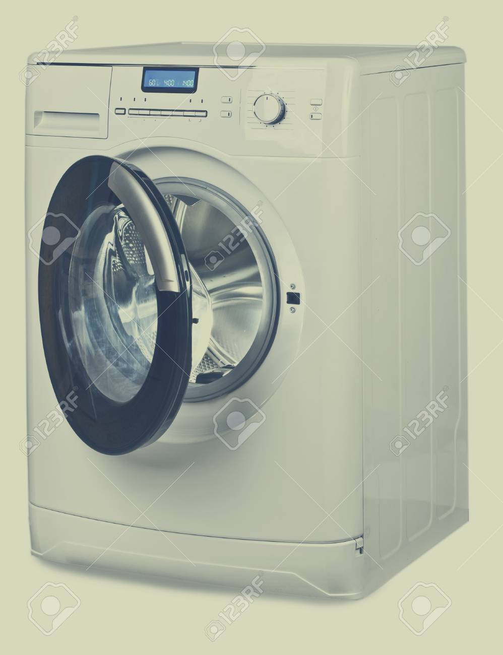 洗濯機 レトロな効果 の写真素材 画像素材 Image