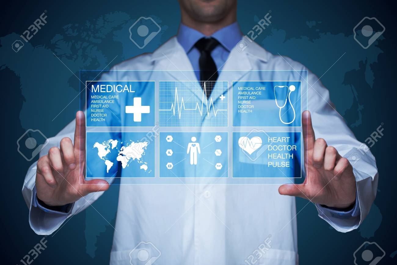 doctor working on a