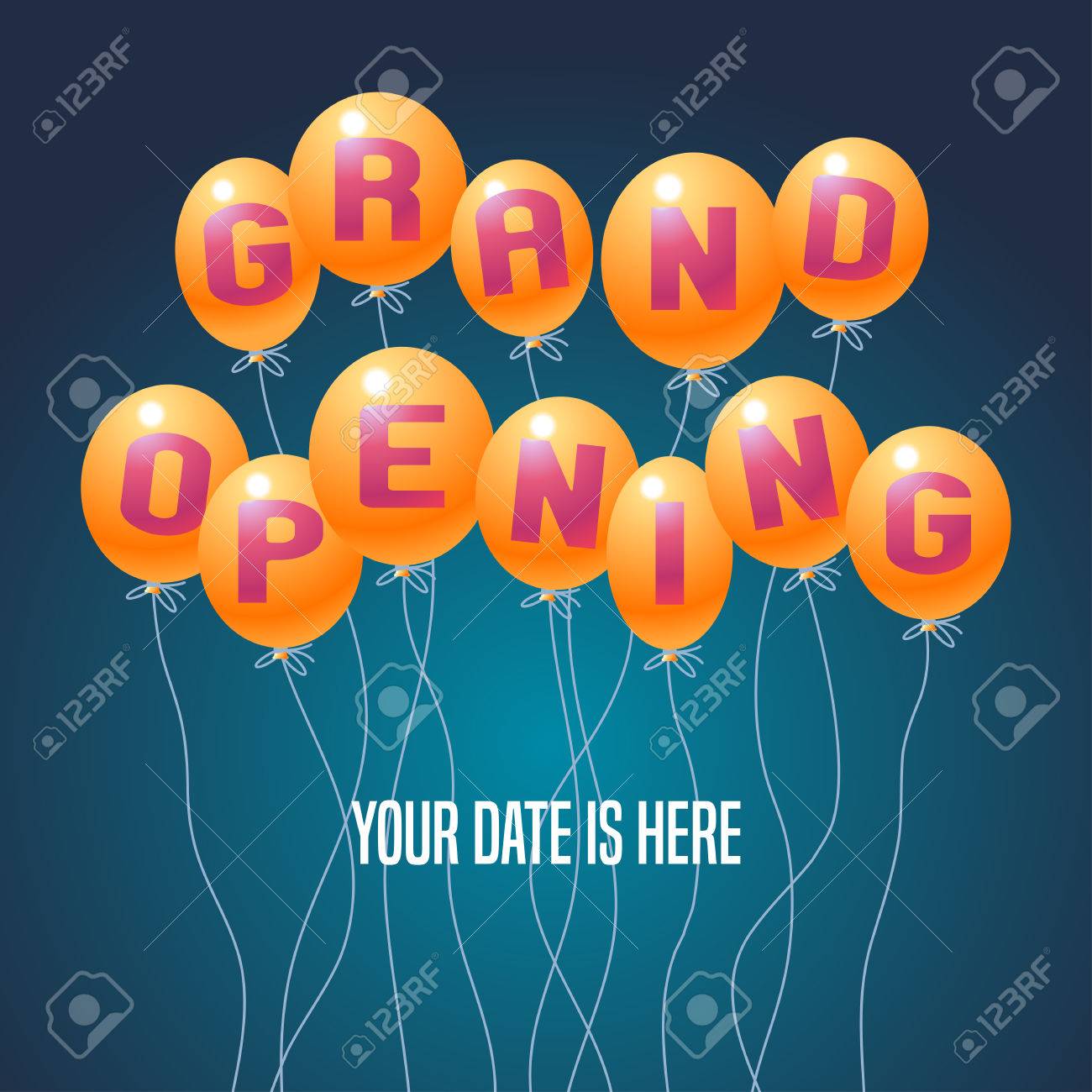 free grand opening template