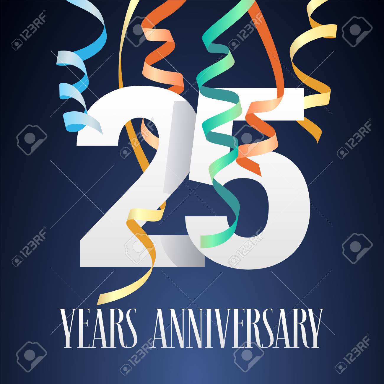 25 年周年記念お祝いのベクトルのアイコン ロゴ 現代の紙のテンプレート デザイン要素数や 25 周年記念カードのための花輪をカットのイラスト素材 ベクタ Image 25 年周年記念お祝いのベクトルのアイコン ロゴ 現代の紙のテンプレート デザイン要素数や 25 周年記念カードのための花輪をカットのイラスト素材 ベクタ Image