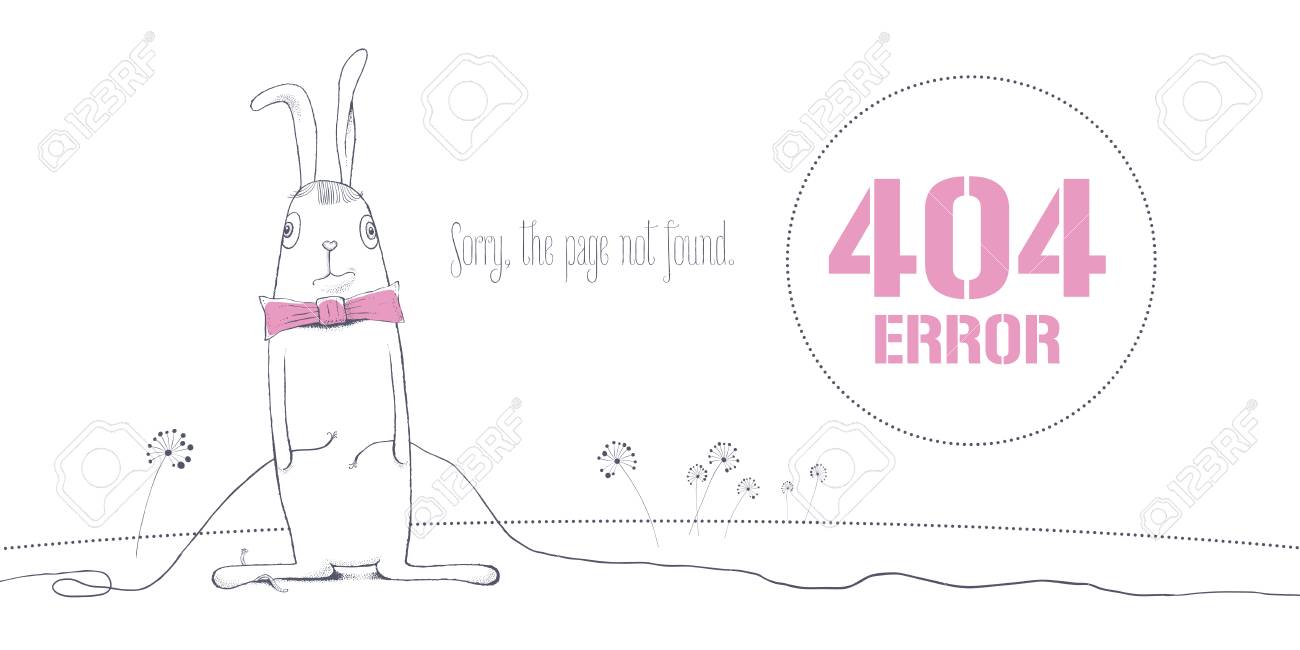 404 error page vector