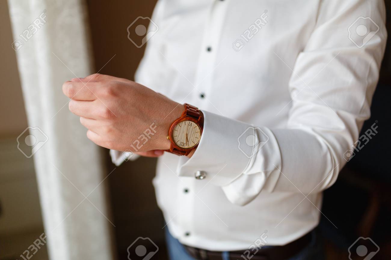dress shirt watch cuff