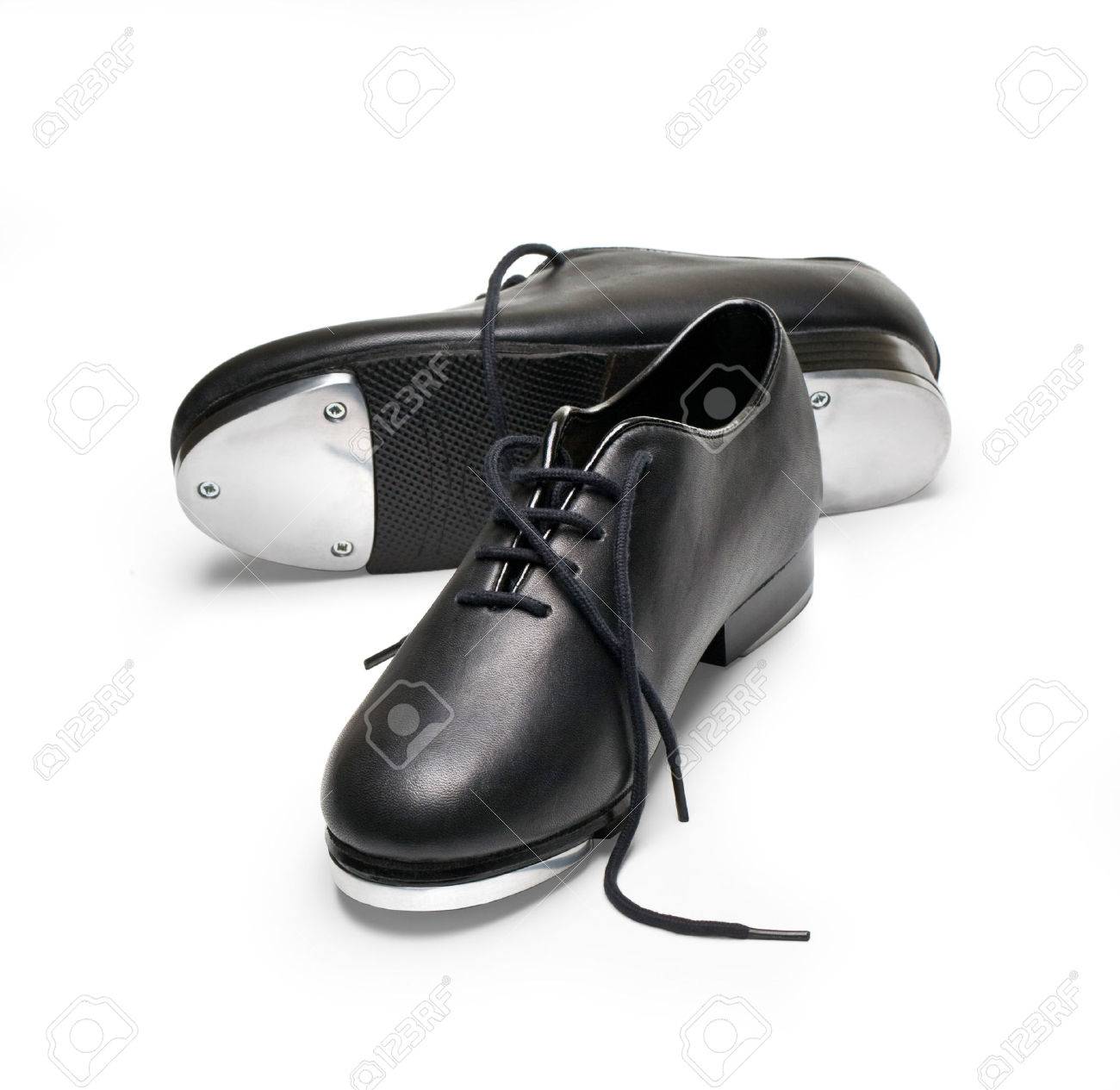 Steppschuhe Auf Einem Weissen Lizenzfreie Fotos Bilder Und Stock Fotografie Image 24532817