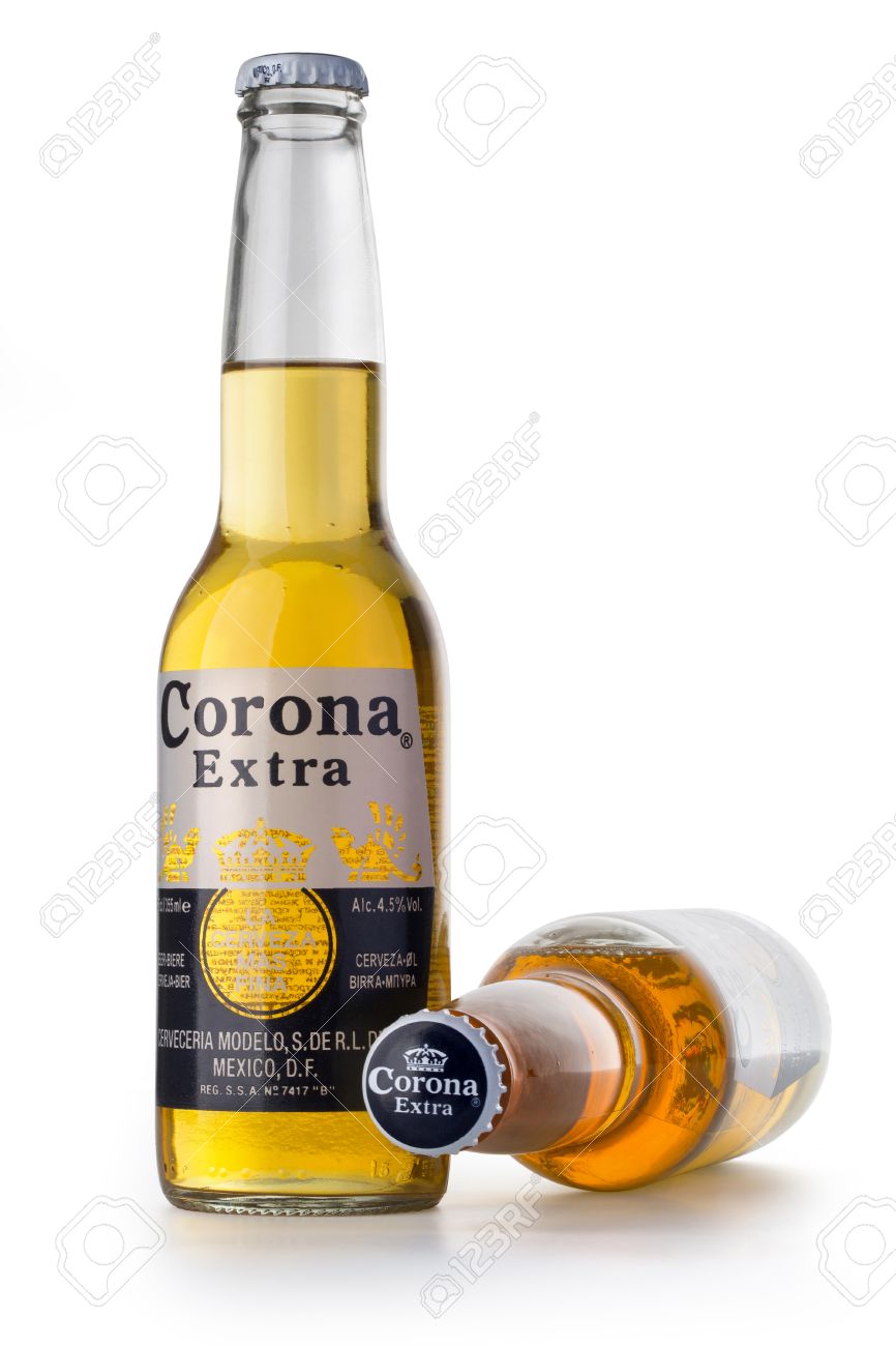 chisinau moldova august 26 2016 photo of a bottle of corona