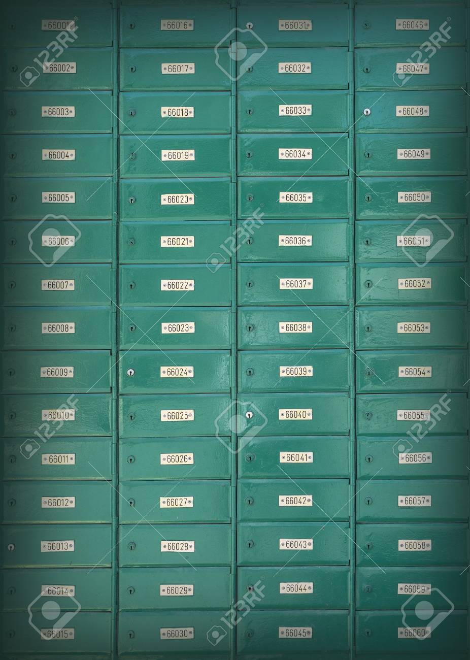 Po Boxes At Cyprus Post Office Stock Photo Picture And Royalty Free