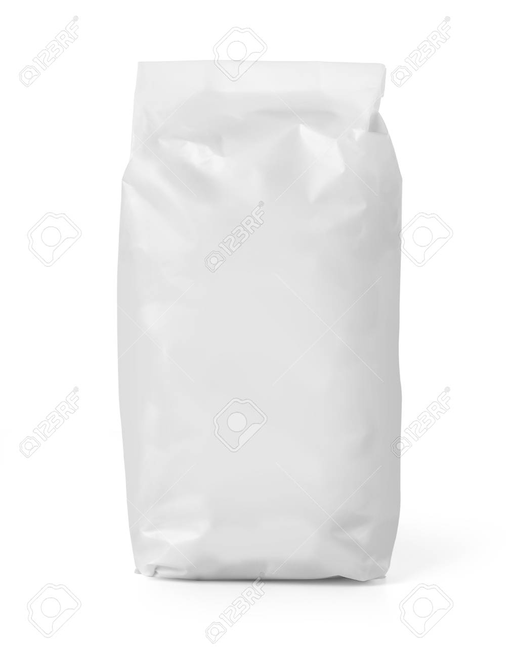 flour in plastic bag