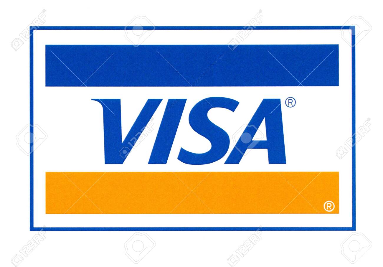 Chisinau, Moldova - September 10, 10: Visa logo printed on.. Chisinau, Moldova - September 10, 10: Visa logo printed on..