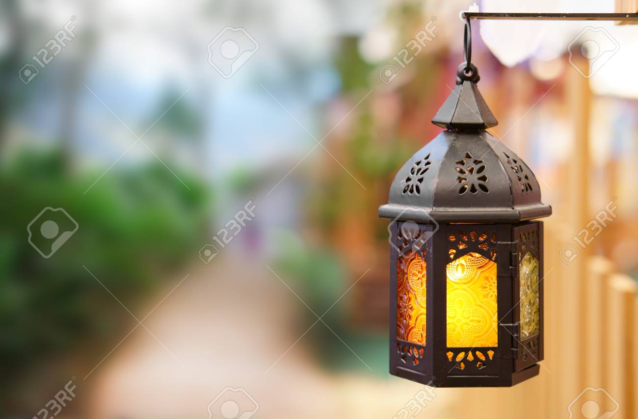 antique lantern light