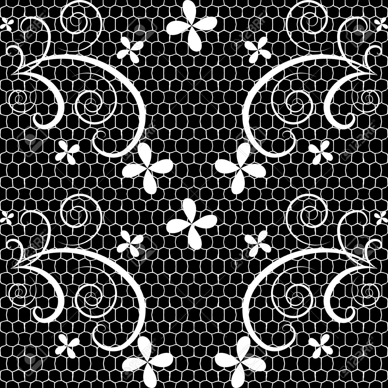 シームレスなレース パターン のイラスト素材 ベクタ Image