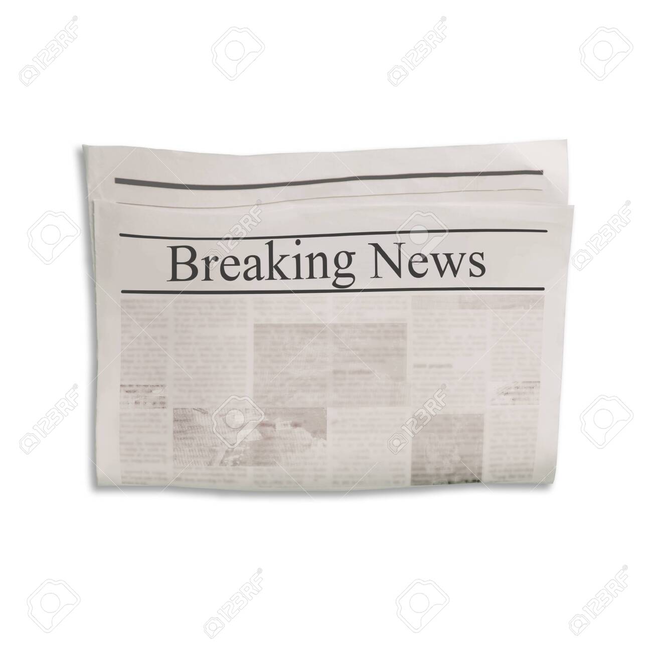 Mockup Of Breaking News Newspaper Blank With Unreadable Text Isolated On White Background News Paper With Headline Vintage Old Gray Beige Sepia Grunge Texture Textured Space For Text And Images Stock Photo Mockup Of Breaking News Newspaper Blank With Unreadable Text Isolated On White Background News Paper With Headline Vintage Old Gray Beige Sepia Grunge Texture Textured Space For Text And Images Stock Photo