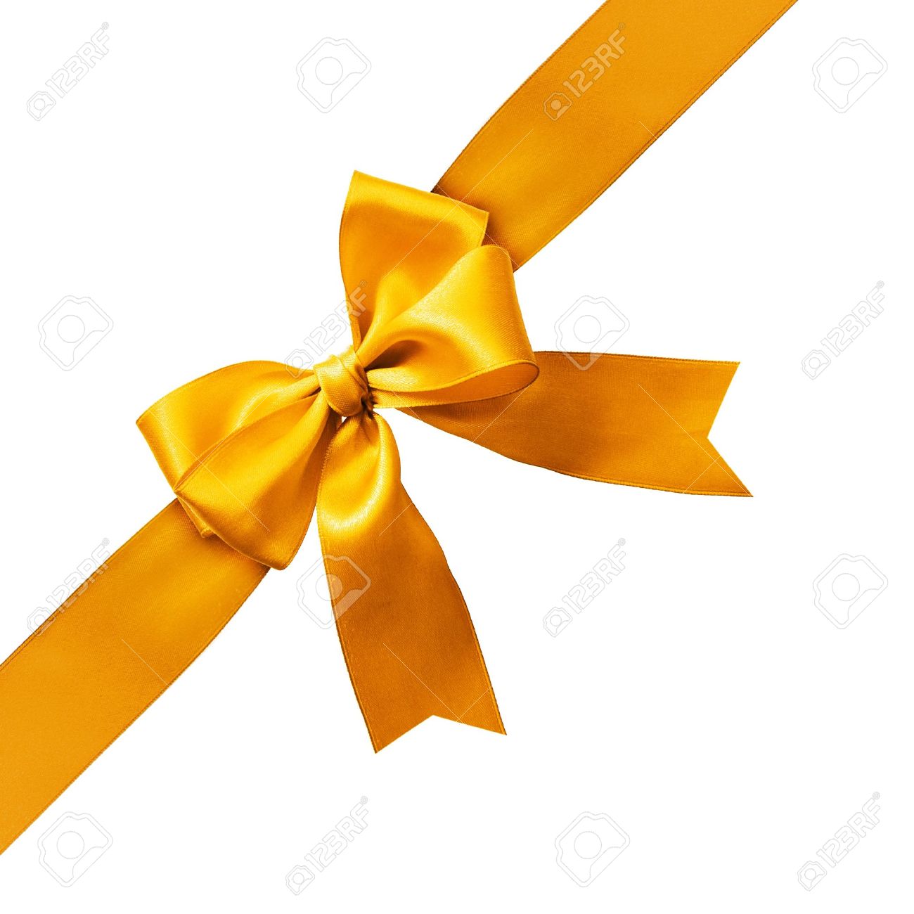 big gold holiday bow on white background stock photo picture and