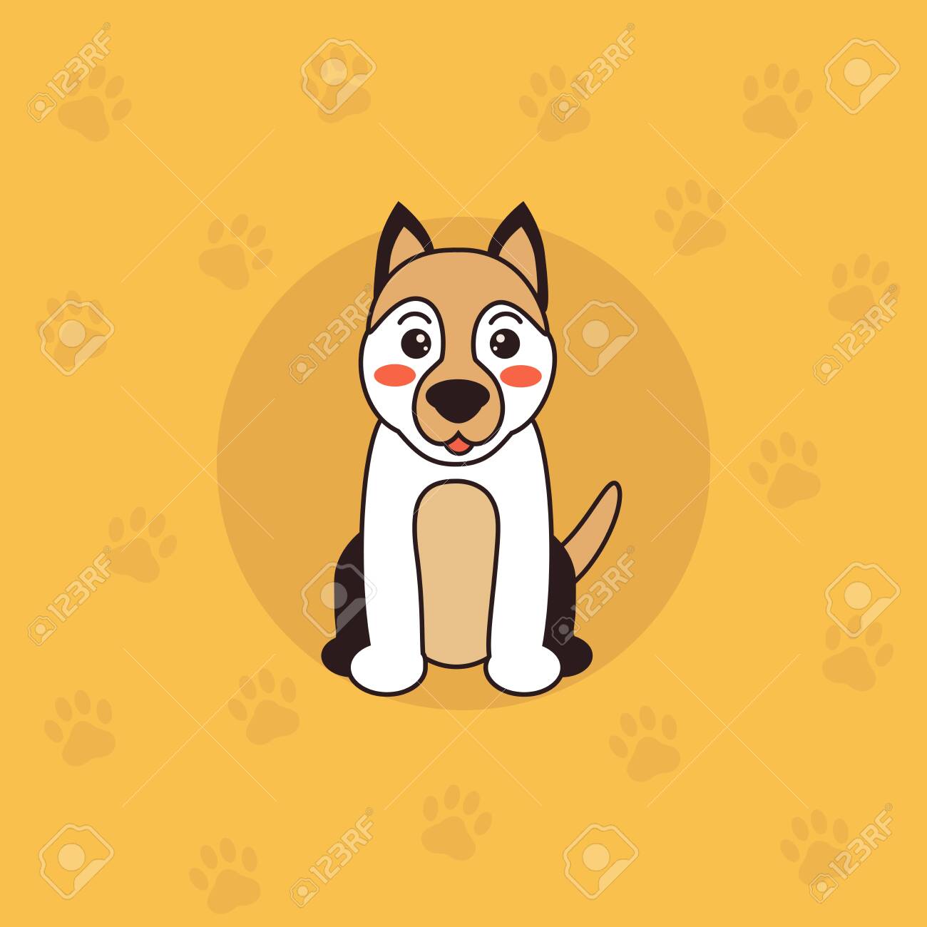 Shiba Dog Sticking Tongue Out T-Shirt