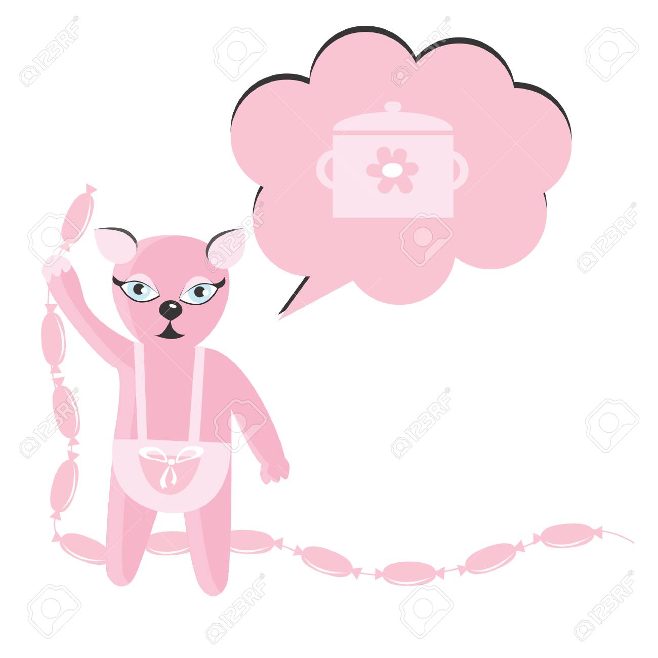 Scarica Gratis Images The Rose Cat And Hot Dogs The Humour Royalty Free Cliparts le plus cool salutations