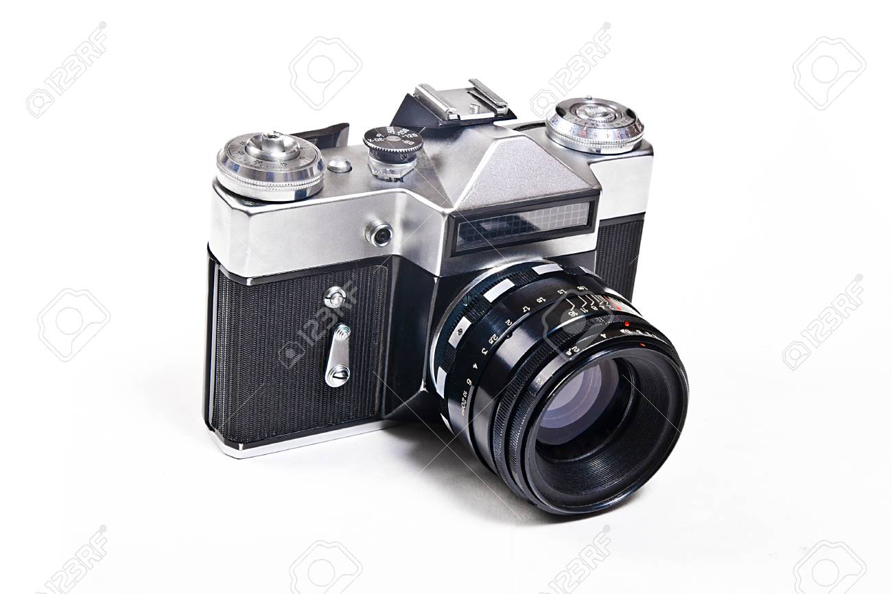 Entfernungsmesser Für Fotografie : Entfernungsmesser foto kamera mit objektiv. klassische schwarze