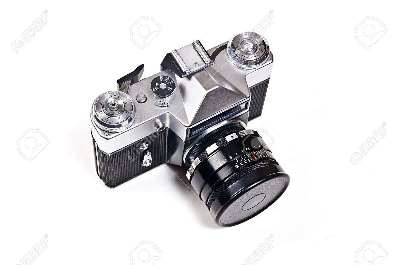 Entfernungsmesser Für Fotografie : Entfernungsmesser foto kamera mit objektiv. klassische schwarze