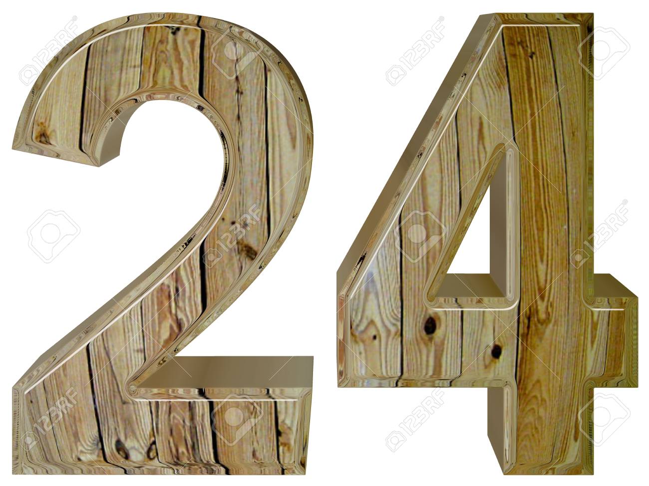 4,510 3d Number 24 Images, Stock Photos, 3D objects, & Vectors