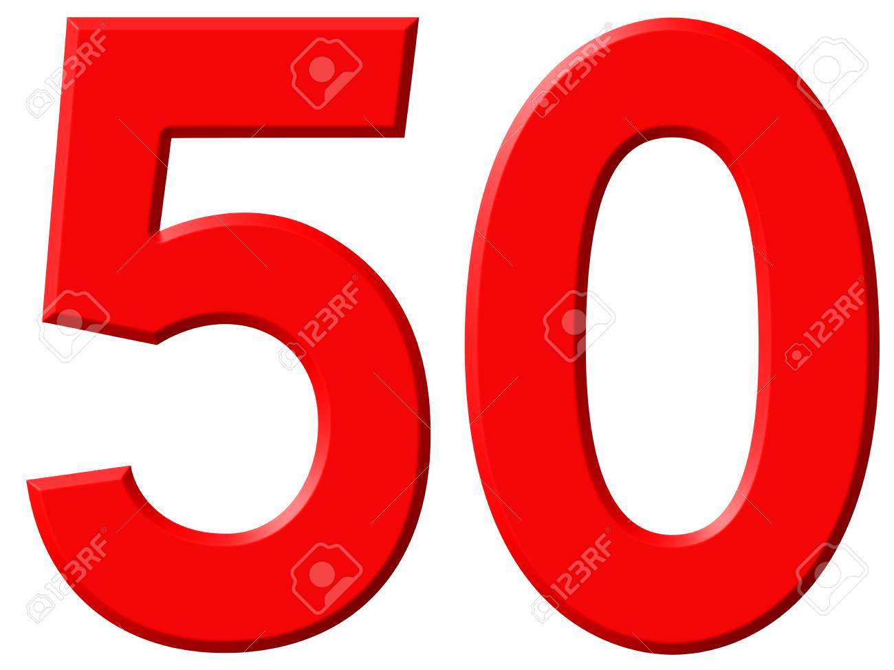 El Numero 50 Cincuenta Aislado En El Fondo Blanco 3d Rinde Fotos Retratos Imagenes Y Fotografia De Archivo Libres De Derecho Image 70678987
