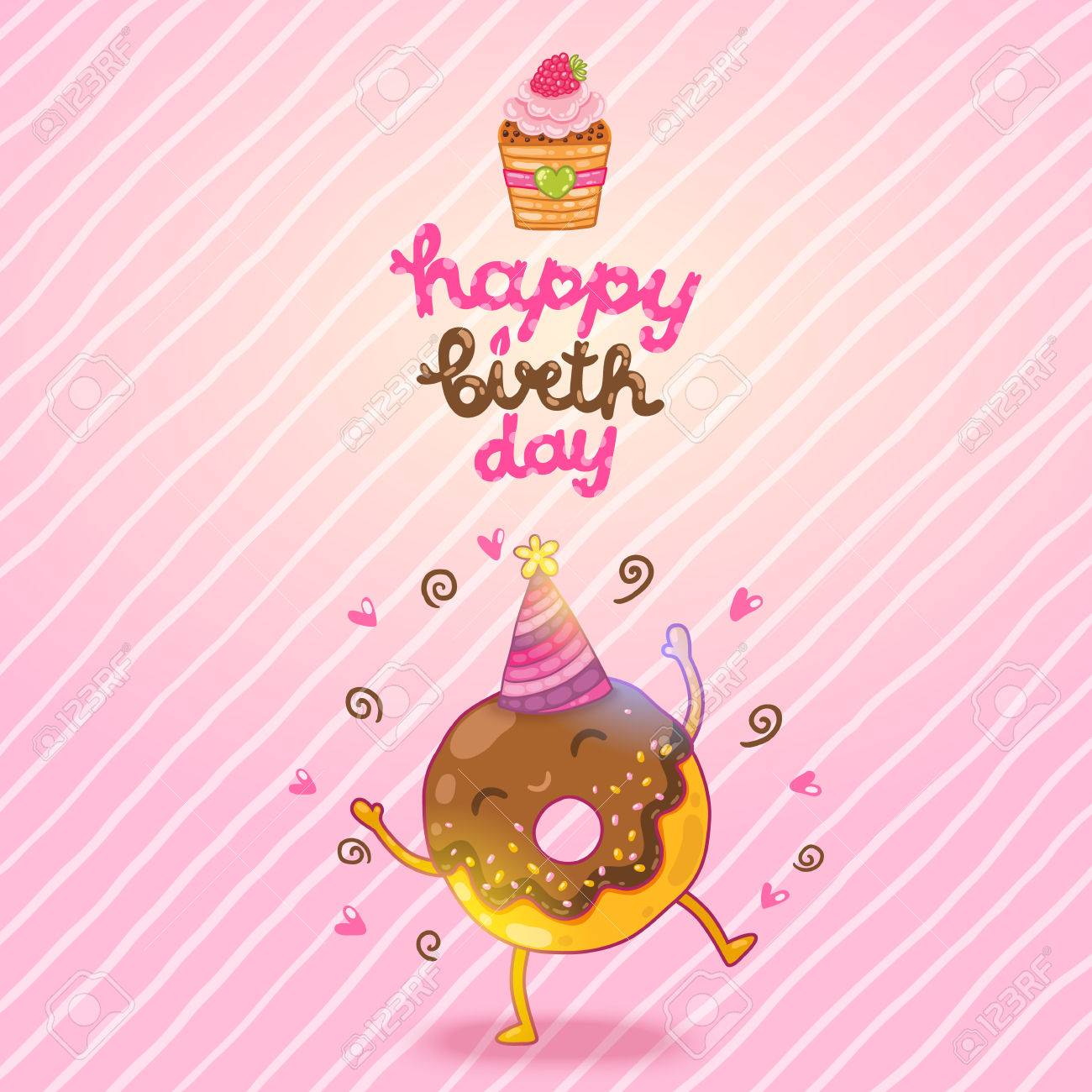happy birthday circle template