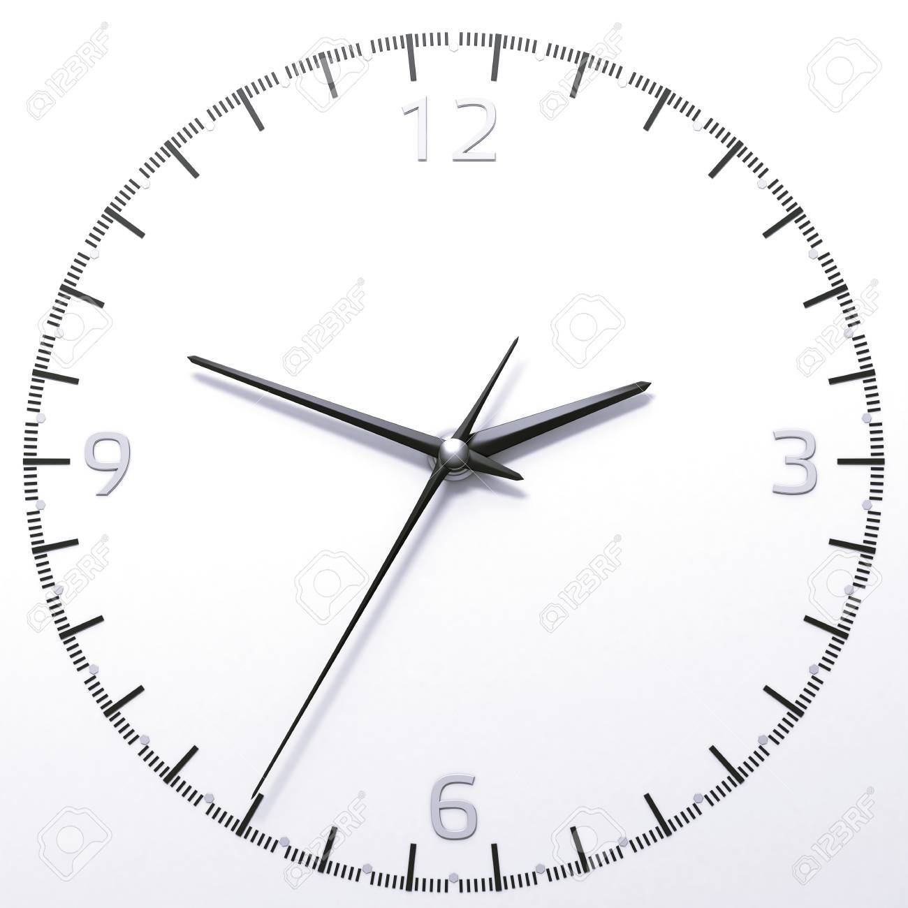Klassische Analoge Uhr Auf Einem Weissen Hintergrund Lizenzfreie Fotos Bilder Und Stock Fotografie Image 17034530