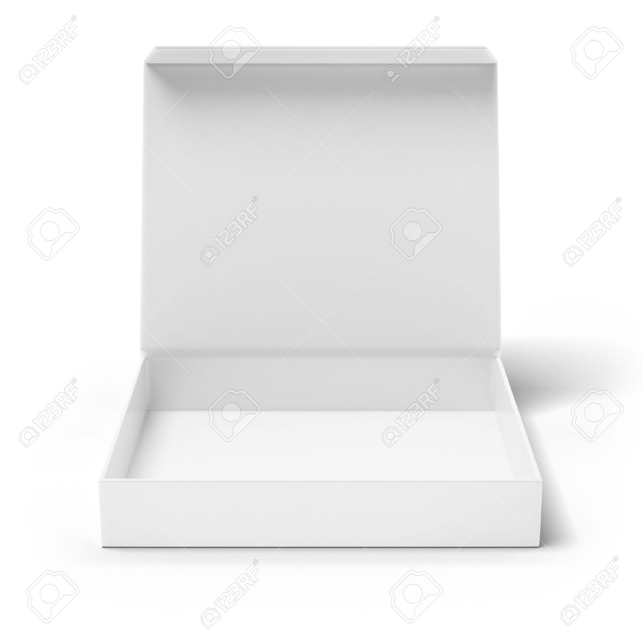 Open Box Isolated On A White Background Stock Photo, Picture and Royalty  Free Image. Image 17034544., image size:1300x1300